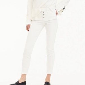 J. Crew 9” High-Rise Toothpick Jeans